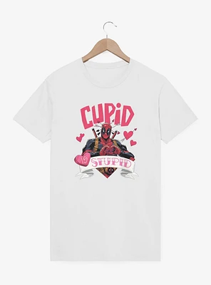 Marvel Deadpool Cupid Is Stupid T-Shirt