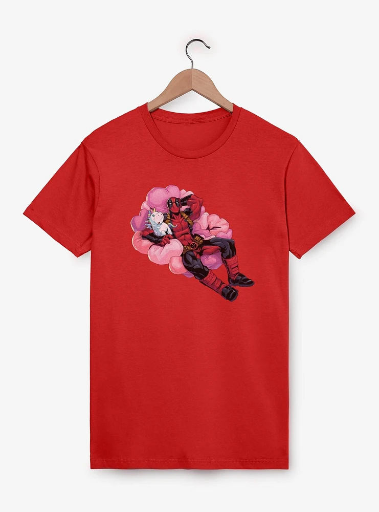 Marvel Deadpool Cute Sitting T-Shirt