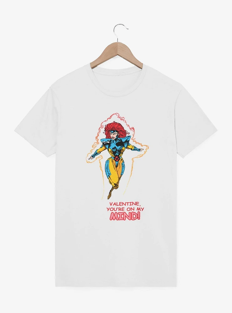 Marvel Jean Grey Valentine Youre On My Mind T-Shirt