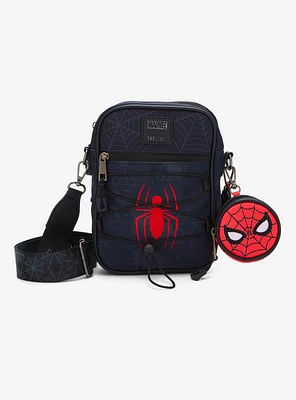 Marvel Spider-Man Logo Crossbody Bag with Coin Purse - BoxLunch Exclusive