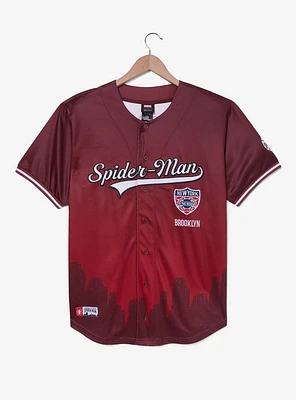 Marvel Spider-Man Peter Parker Baseball Jersey - BoxLunch Exclusive