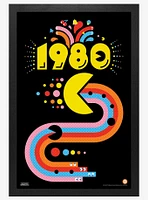 Pac-Man 1980 Celebrate Framed Wall Art