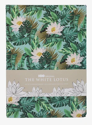 The White Lotus Floral Notebook Set