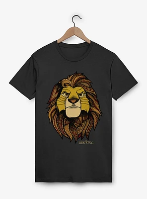Disney The Lion King Zimba Pattern Face T-Shirt