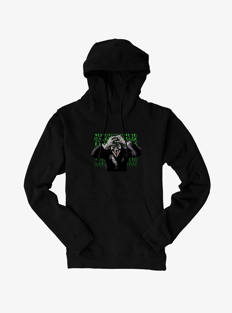 DC Comics Batman The Joker Laughter Is Best Medicine Hoodie