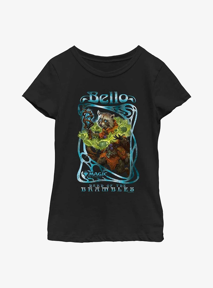Magic: The Gathering Bello, Bard Of Brambles Youth Girls T-Shirt