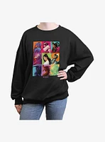Magic: The Gathering Commander Masters Panels Womens Oversized Sweatshirt