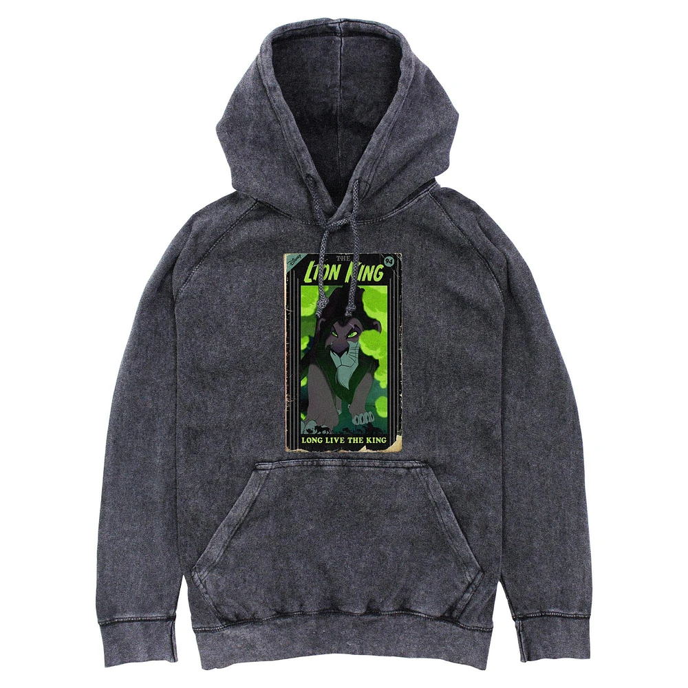 Disney The Lion King Long Live VHS Mineral Wash Hoodie