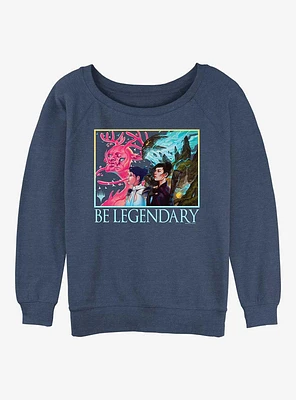 Magic: The Gathering Be Legendary Womens Slouchy Sweatshirt