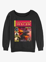 Magic: The Gathering Lost Caverns Of Ixalan Comic Womens Slouchy Sweatshirt