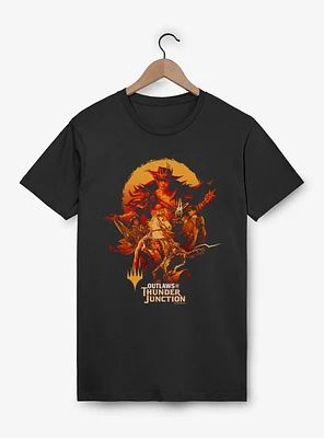 Magic: The Gathering Outlaws Of Thunder Junction Poster T-Shirt
