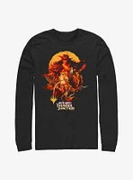 Magic: The Gathering Outlaws Of Thunder Junction Poster Long-Sleeve T-Shirt