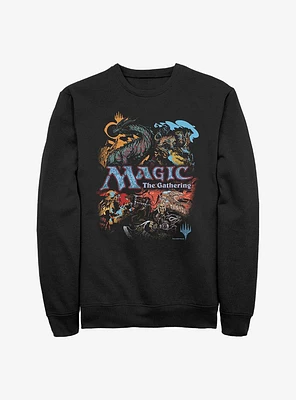 Magic: The Gathering Vintage Collage Sweatshirt