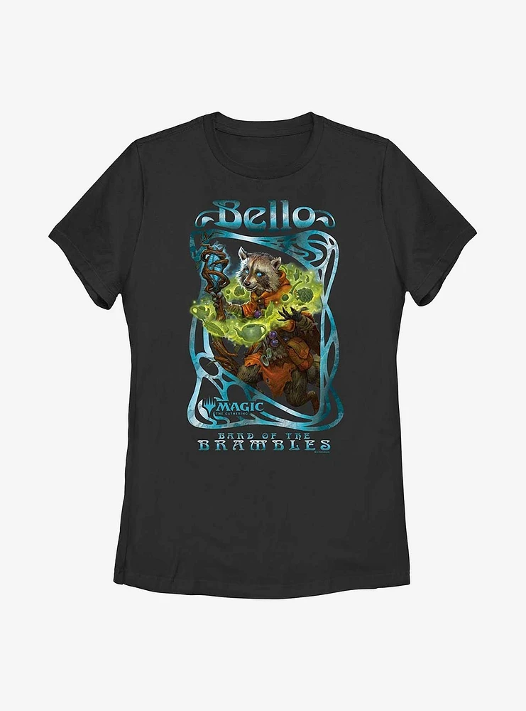 Magic: The Gathering Bello, Bard Of Brambles Womens T-Shirt