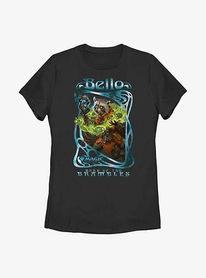 Magic: The Gathering Bello, Bard Of Brambles Womens T-Shirt