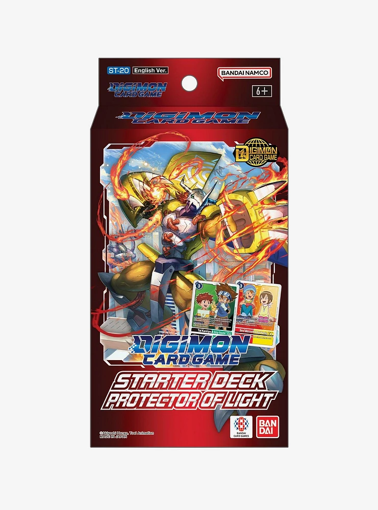 Bandai Namco Digimon Card Protector of Light Starter Deck
