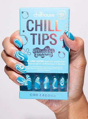 Chillhouse SpongeBob SquarePants Chill Tips Goo Lagoon Press On Nails