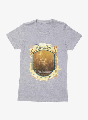 The Hobbit Rivendell Womens T-Shirt
