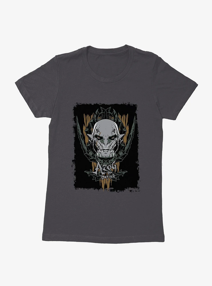 The Hobbit: Battle Of Five Armies Azog Defiler Womens T-Shirt