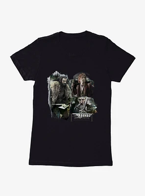 The Hobbit: An Unexpected Journey Thorin Bilbo Gandalf Womens T-Shirt