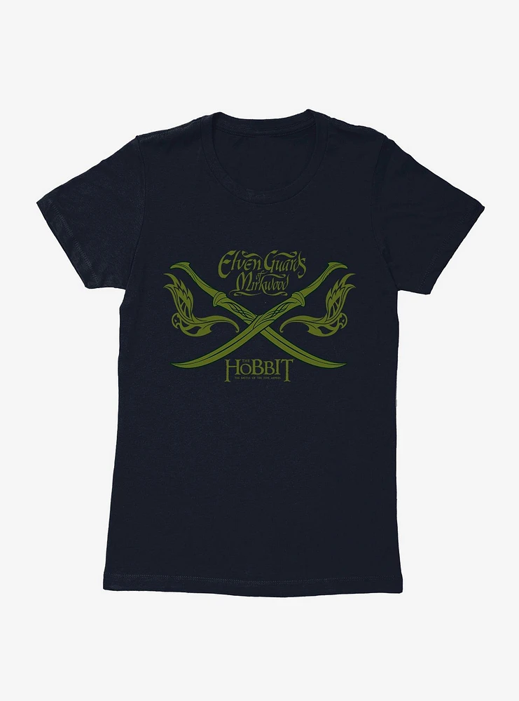 The Hobbit: Battle Of Five Armies Elven Guards Mirkwood Womens T-Shirt