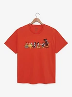 Disney Mickey Mouse & Friends Halloween Costumes Embroidered Women's Plus T-Shirt - BoxLunch Exclusive