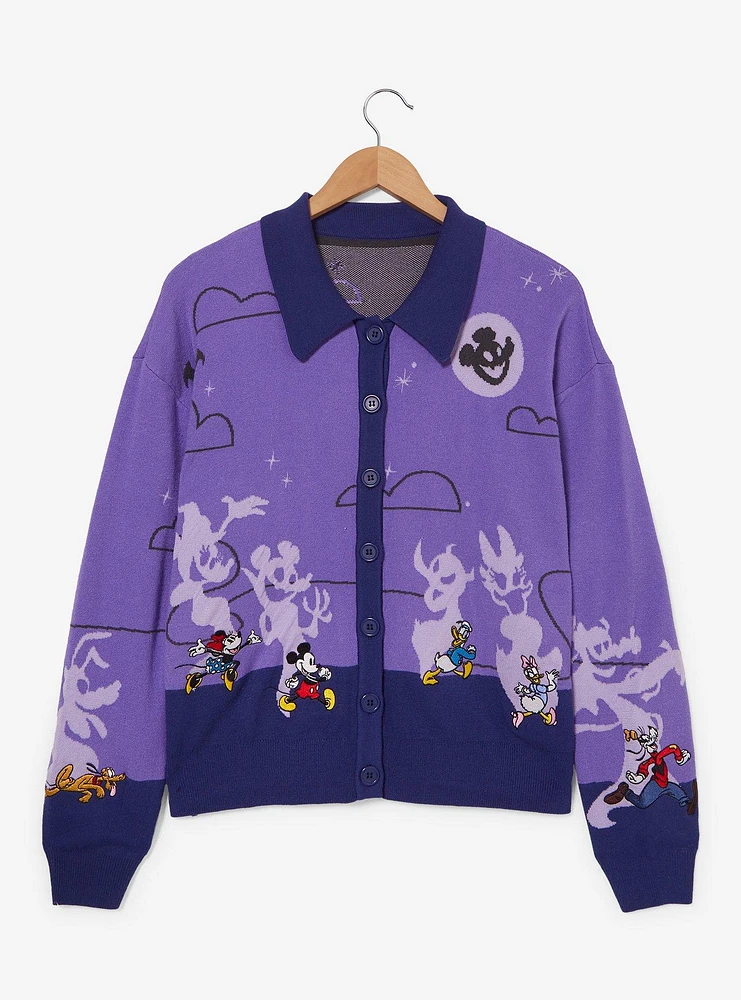 Disney Mickey & Friends Halloween Parade Women's Glow-in-the-Dark Cardigan - BoxLunch Exclusive