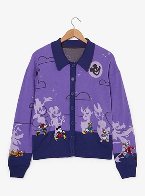Disney Mickey & Friends Halloween Parade Women's Glow-in-the-Dark Cardigan - BoxLunch Exclusive
