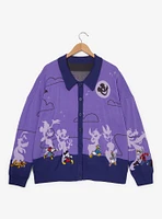 Disney Mickey & Friends Halloween Parade Women's Plus Glow-in-the-Dark Cardigan - BoxLunch Exclusive