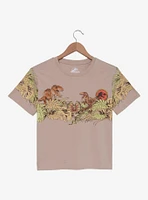 Jurassic Park Dinosaurs & Foliage Women's T-Shirt - BoxLunch Exclusive