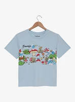 The Smurfs Village Scene Women's T-Shirt - BoxLunch Exclusive