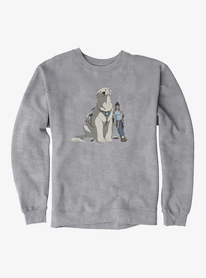 The Legend of Korra and Naga Sweatshirt