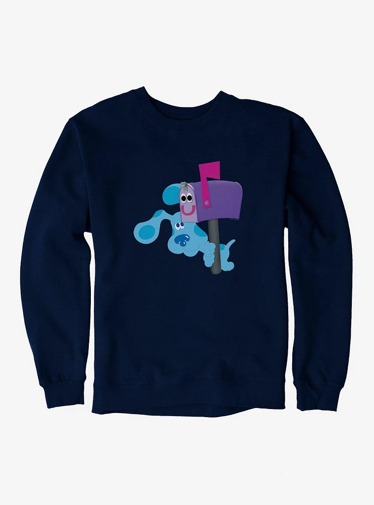 Blue's Clues Mailbox And Blue Sweatshirt