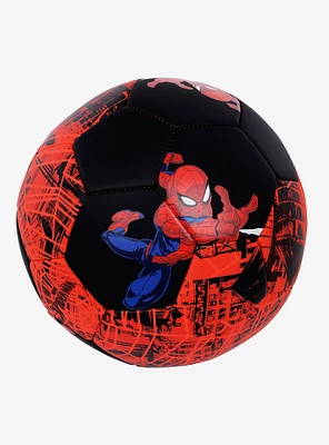 Marvel Spider-Man Webbed Soccer Ball