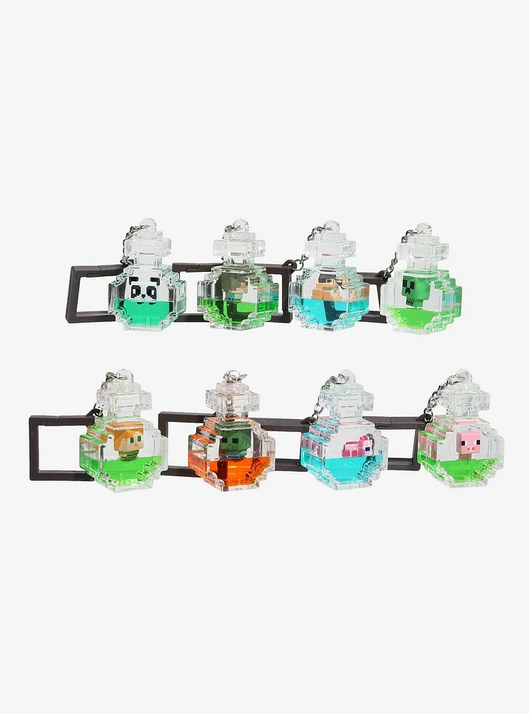 Tsunameez Minecraft Floating Potion Bottles Blind Bag Keychain