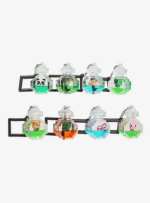 Tsunameez Minecraft Floating Potion Bottles Blind Bag Keychain