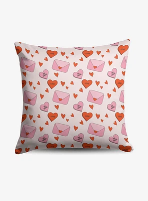 Send My Love Throw Pillow