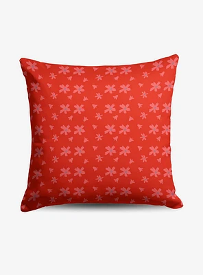 Flowers Throw Pillow