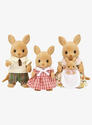 Calico Critters Kangaroo Family Figure Set