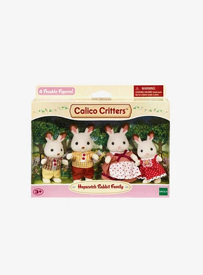 Calico Critters Hopscotch Rabbit Family Figure Set