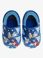 Sega Sonic The Hedgehog Toddler & Boys Dual Sizes Slippers