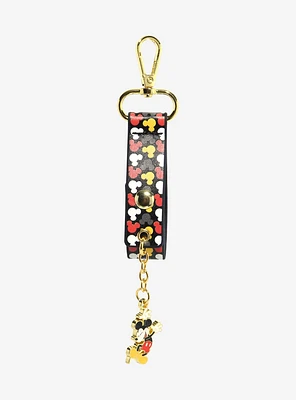 Loungefly Disney Mickey Mouse Ear Headband Holder Keychain - BoxLunch Exclusive