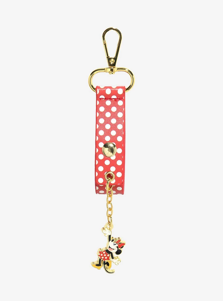 Loungefly Disney Minnie Mouse Ear Headband Holder Keychain - BoxLunch Exclusive