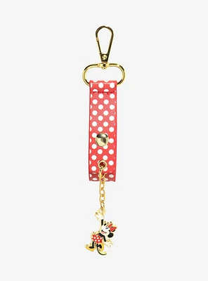 Loungefly Disney Minnie Mouse Ear Headband Holder Keychain - BoxLunch Exclusive