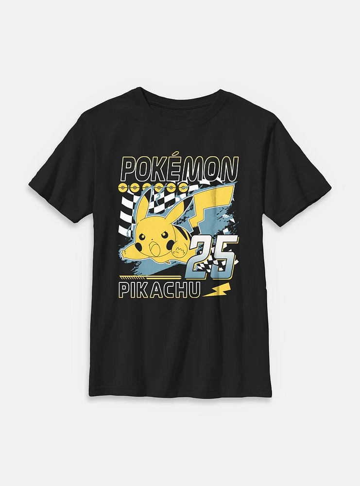 Pokemon Pikachu Lighting Strike Youth T-Shirt