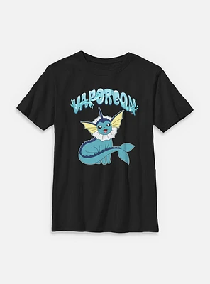 Pokemon Vaporeon Water Type  Youth T-Shirt