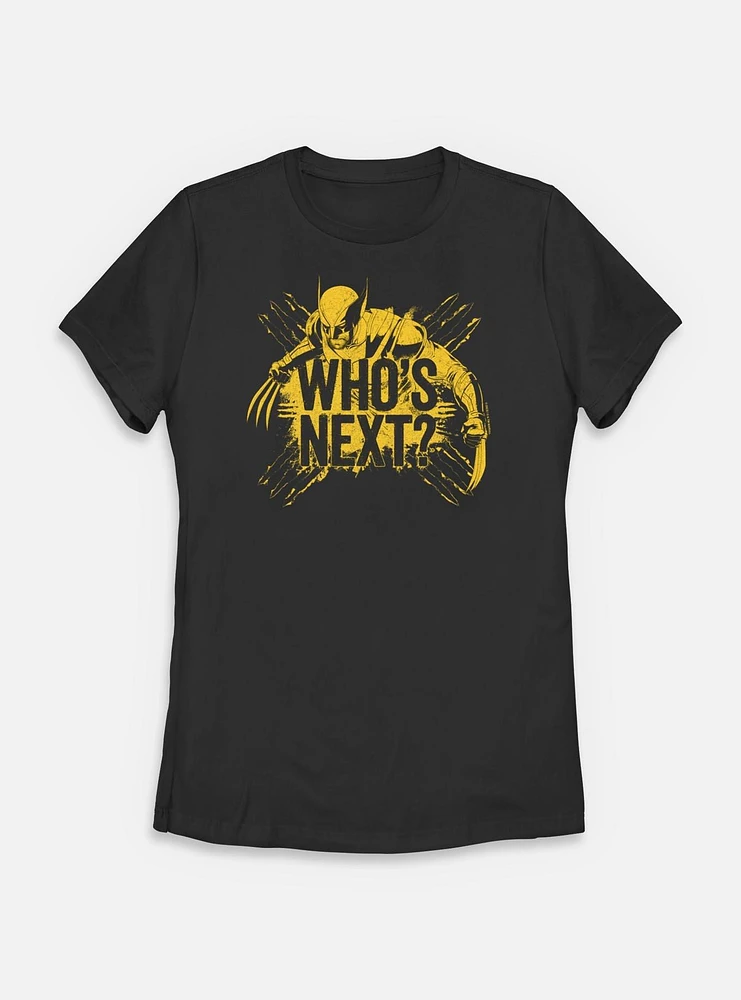 Marvel Deadpool & Wolverine Who's Next Womens T-Shirt
