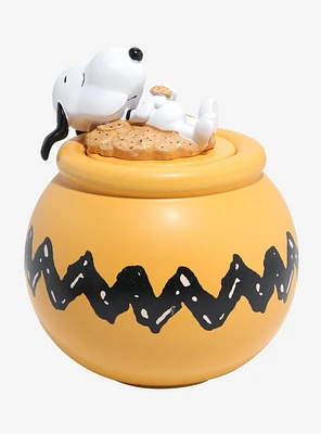 Peanuts Snoopy Sleeping Cookie Jar