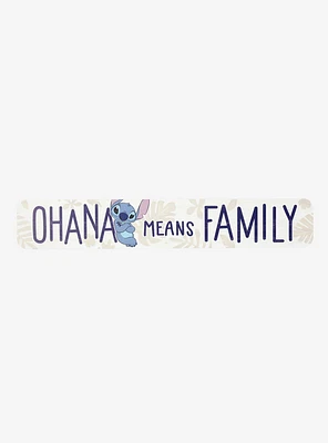 Disney Lilo & Stitch Ohana Means Family Wall Sign
