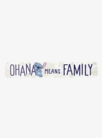 Disney Lilo & Stitch Ohana Means Family Wall Sign